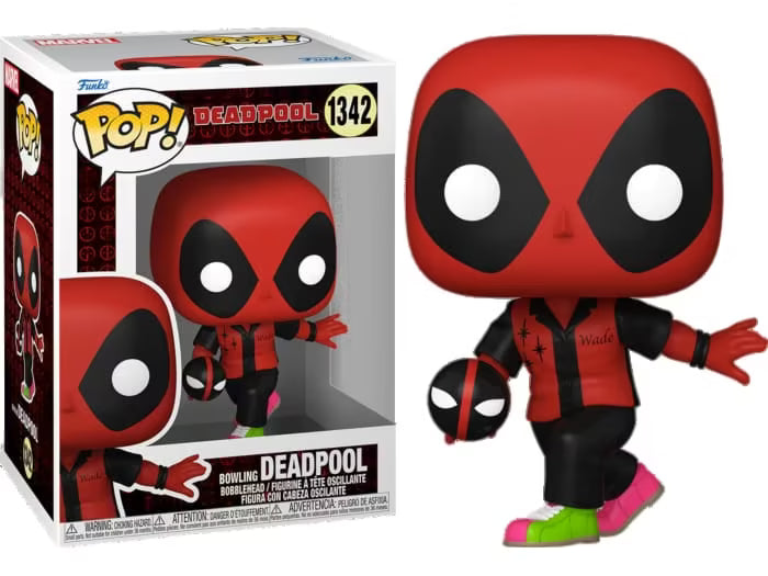 #1342 Bowling Deadpool Funko Pop