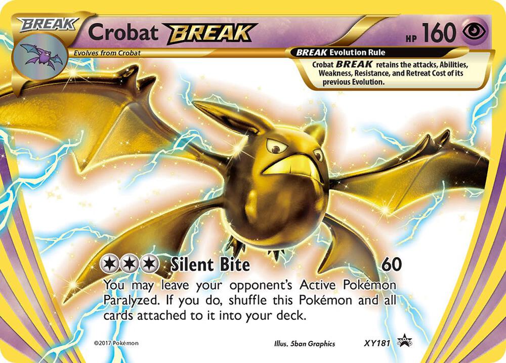 #XY181 XY Promo's - Crobat BREAK (MP)