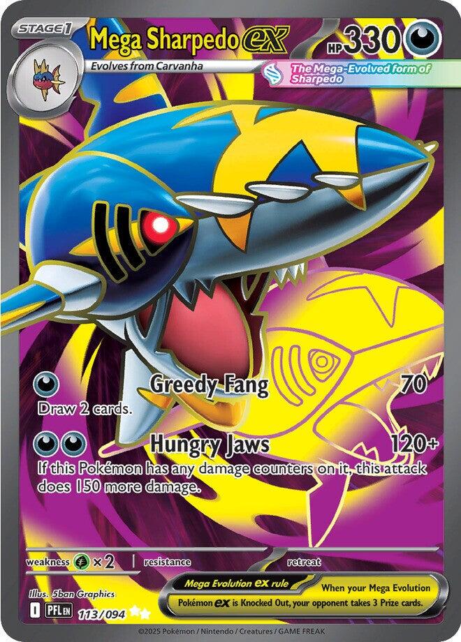 #113 Phantasmal Flames - Mega Sharpedo X