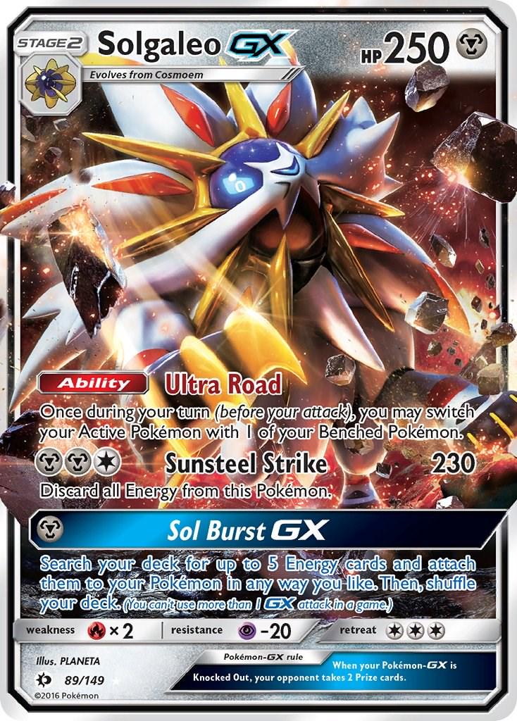 #89 Sun & Moon Base - Solgaleo GX