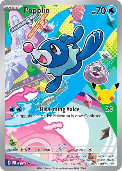 #45 Mega Evolution Promo - Popplio