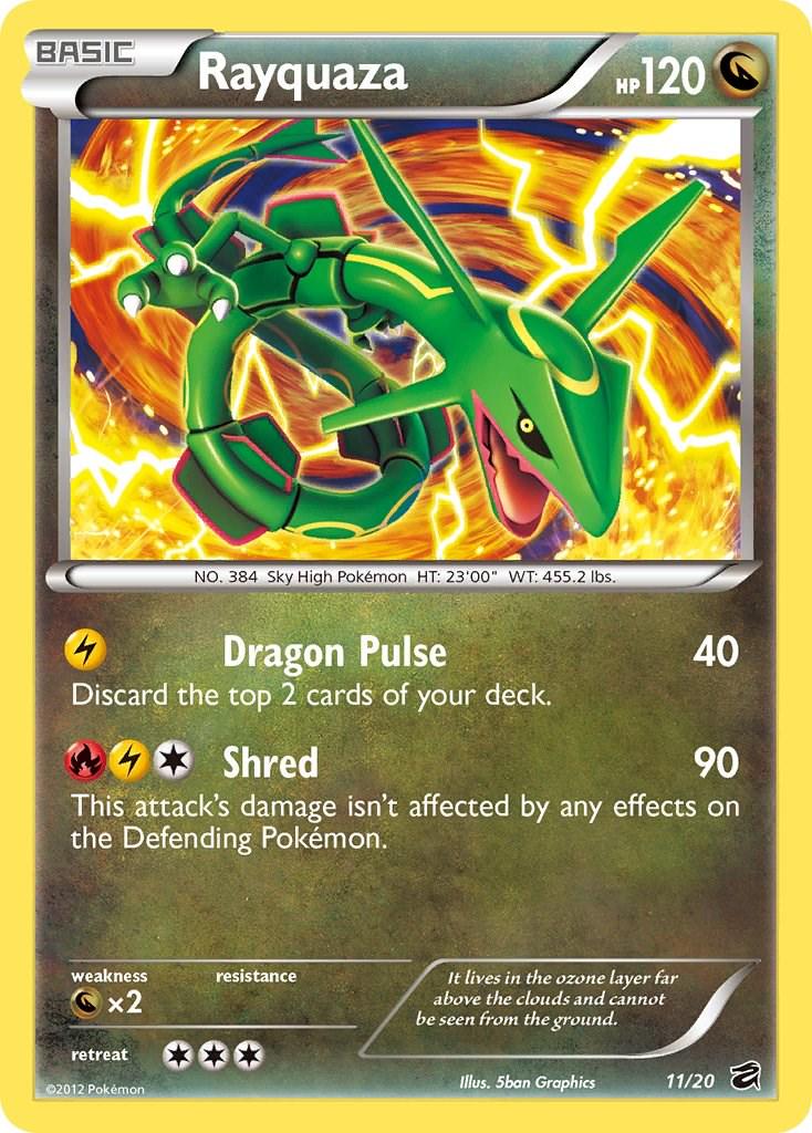 #11 Dragon Vault- Rayquaza (MP) (Holo)