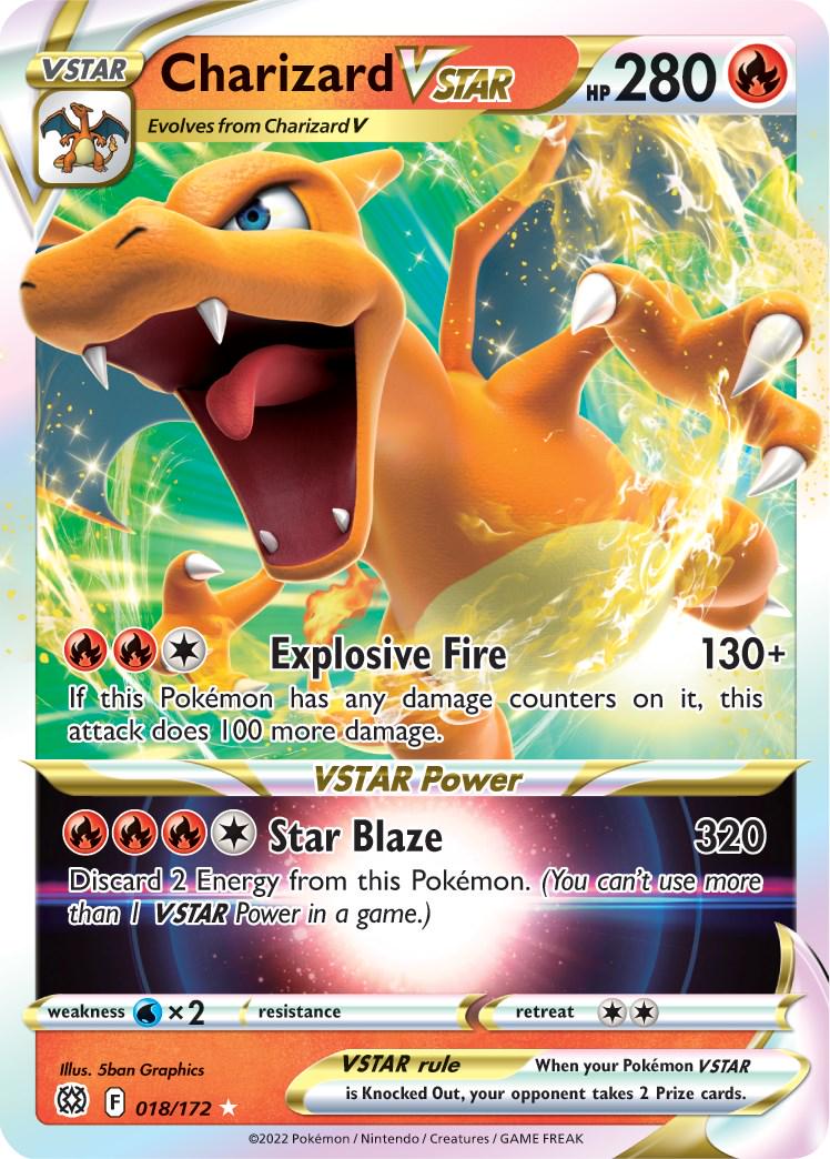 #18 Brilliant Stars - Charizard VStar