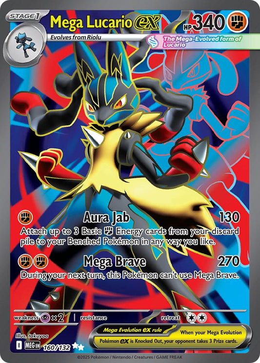 #160 Mega Evolutions - Lucario ex