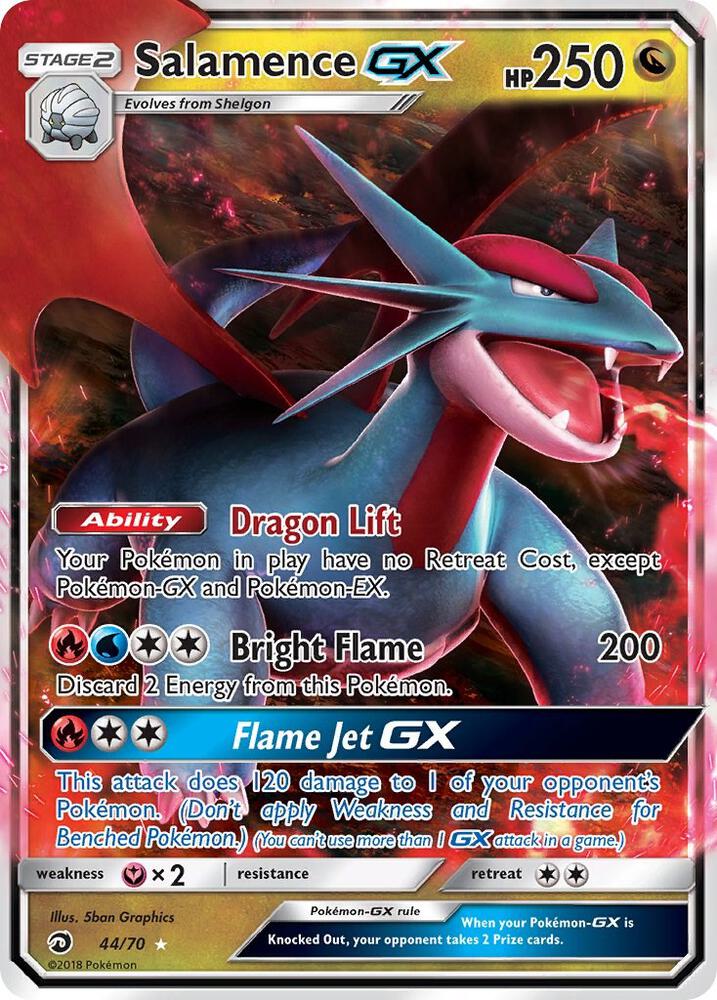 #44 Dragon Majesty - Salamence GX (MP)