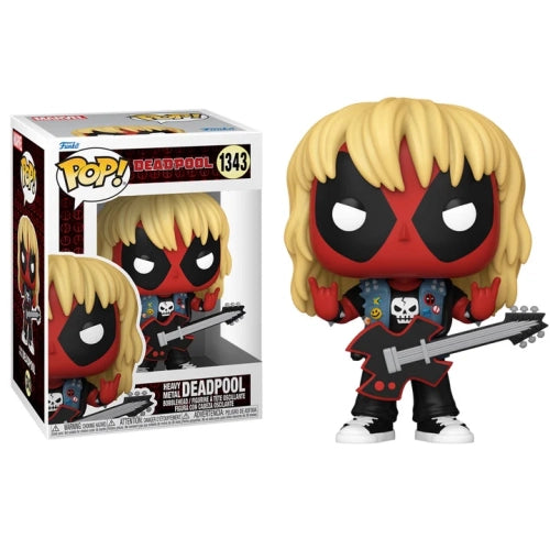 #1343 Heavy Metal Deadpool Funko Pop