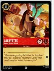 #132 Reign of Jafar- Lafayette: Sleepy Basset Hound (Foil)