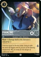 #176 Whisper's in the Well- Francine: Eyeing the Evidence (Foil)