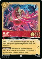 #113 Whisper's in the Well- Beast: Aggressive Lord (Foil)