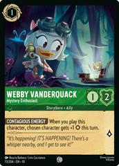 #73 Whisper's in the Well- Webby Vanderquack: Mystery Enthusiast (Foil)
