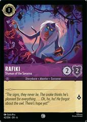 #42 Azurite Sea- Rafiki: Shaman of the Savanna (Foil)