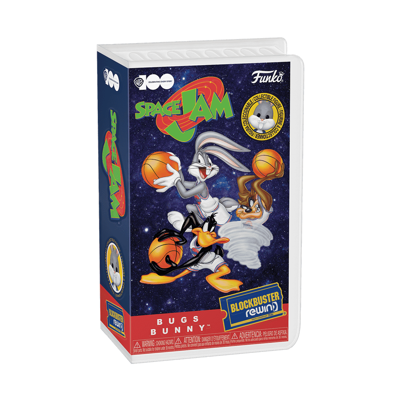 Space Jam Blockbuster Rewind Bugs Bunny Funko