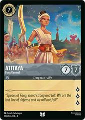 #181 Reign of Jafar- Atitaya: Fang General (Foil)