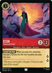 #125 Winterspell- Elsa: Concerned Sister (Foil)