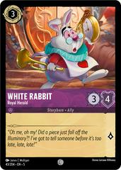 #43 Shimmering Skies- White Rabbit: Royal Herald (Foil)