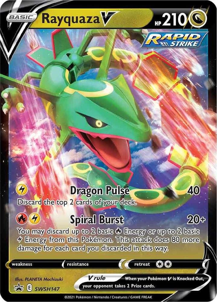 #SWSH147 Sword and Shield Promos - Rayquaza V