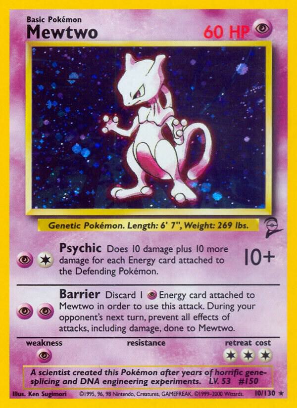 #10 Base Set 2 - Mewtwo