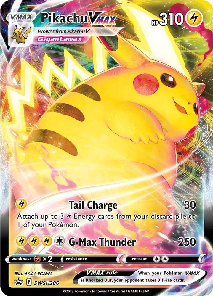 #SWSH286 Sword & Shield Promos - Pikachu Vmax (MP)