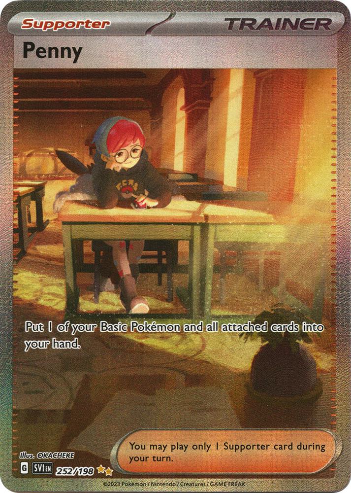 #252 Penny - Scarlet Violet Base