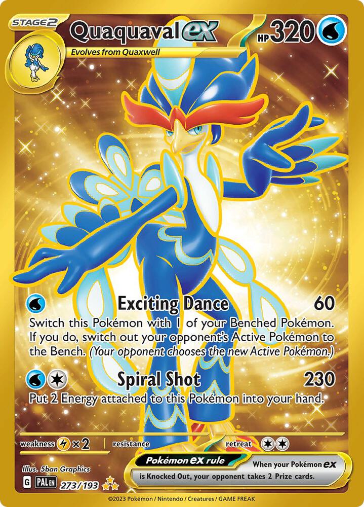 #273 - Paldea Evolved - Quaquaval ex