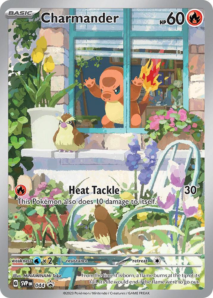 #44 Scarlet & Violet Promos- Charmander (LP)