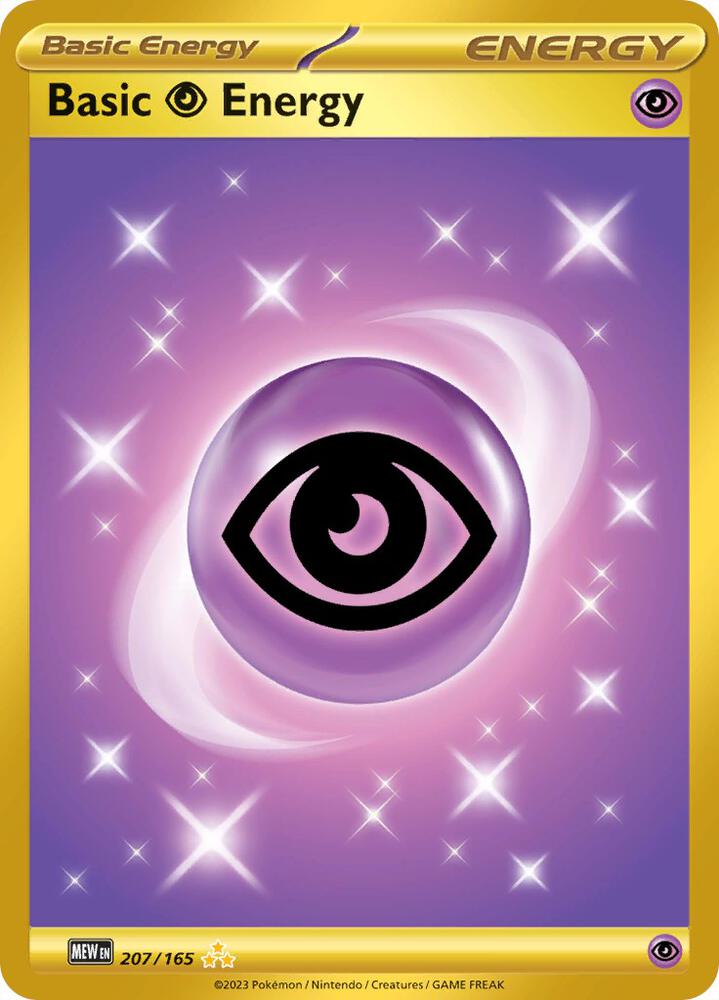 #207 Pokemon 151 - Basic Psychic Energy