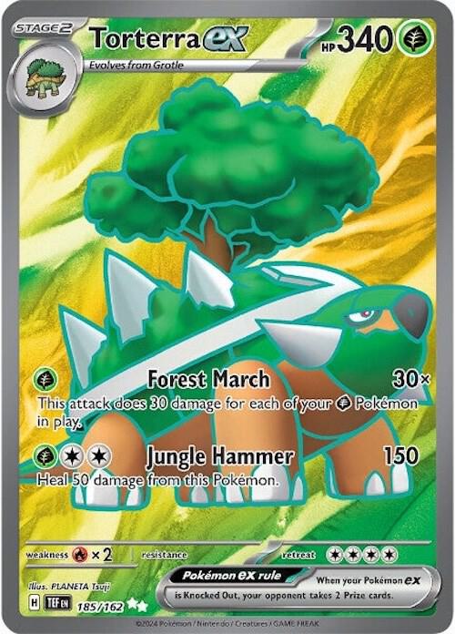 #185 Temporal Forces - Torterra ex