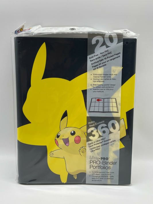 Ultra-Pro Pokemon Pikachu 9 pocket pro-binder