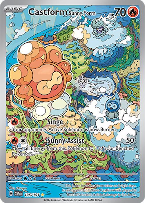 #195 Surging Sparks - Castform