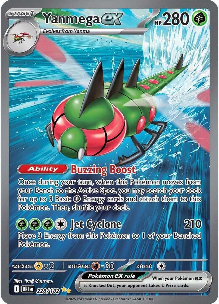 #228 Destined Rivals - Yanmega ex