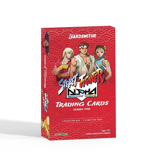 street fighter alpha warriors dreams trading cards