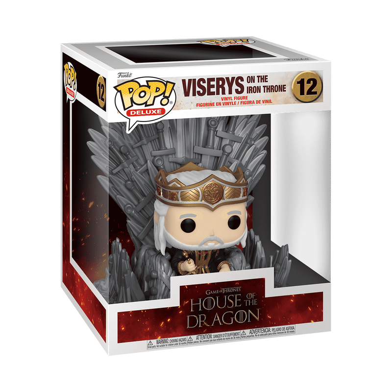 #12 Viserys on the Iron Throne Funko Pop