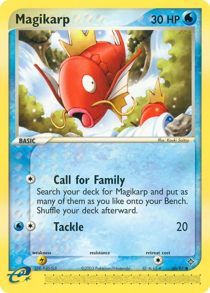 #60 ex Dragon - Magikarp