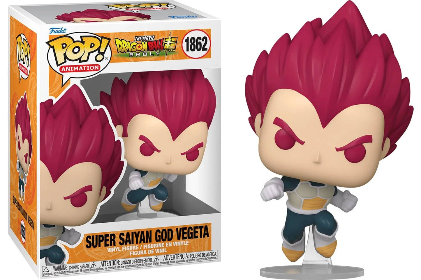 #1862 Super Saiyan God Vegeta Funko Pop
