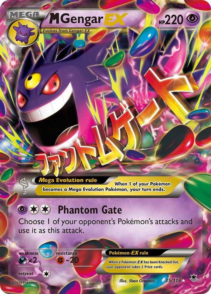 #35 Phantom Forces - M Gengar EX (LP)