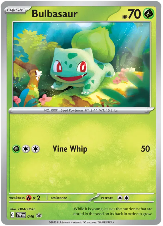 #SVP 46 Scarlet & Violet Promos- Bulbasaur