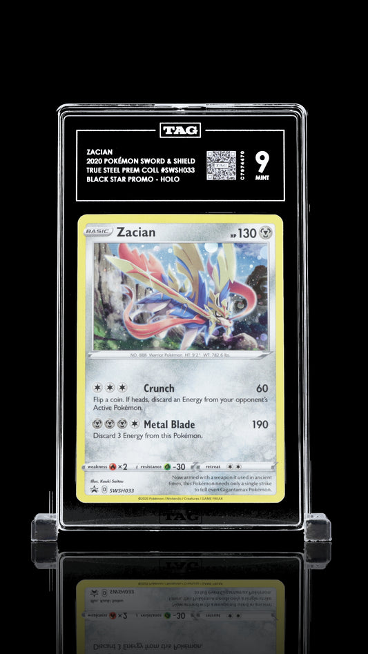 Zacian- #33 SWSH Sword & Shield Promos- TAG 9