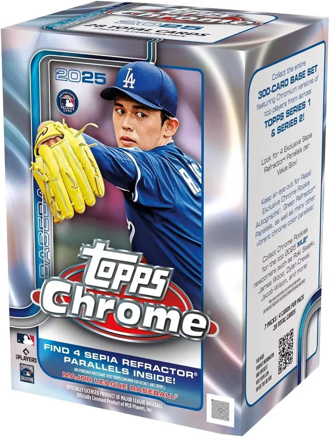 Topps Chrome Baseball Blaster 2025