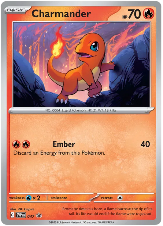 #SVP 047 Scarlet & Violet Promos- Charmander