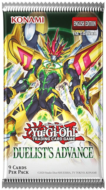 Yu-Gi-Oh Duelist's Advance 1st Edition Booster Pack
