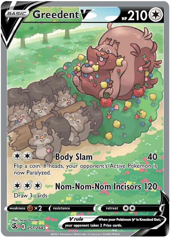 #257 Fusion Strike - Greedent V