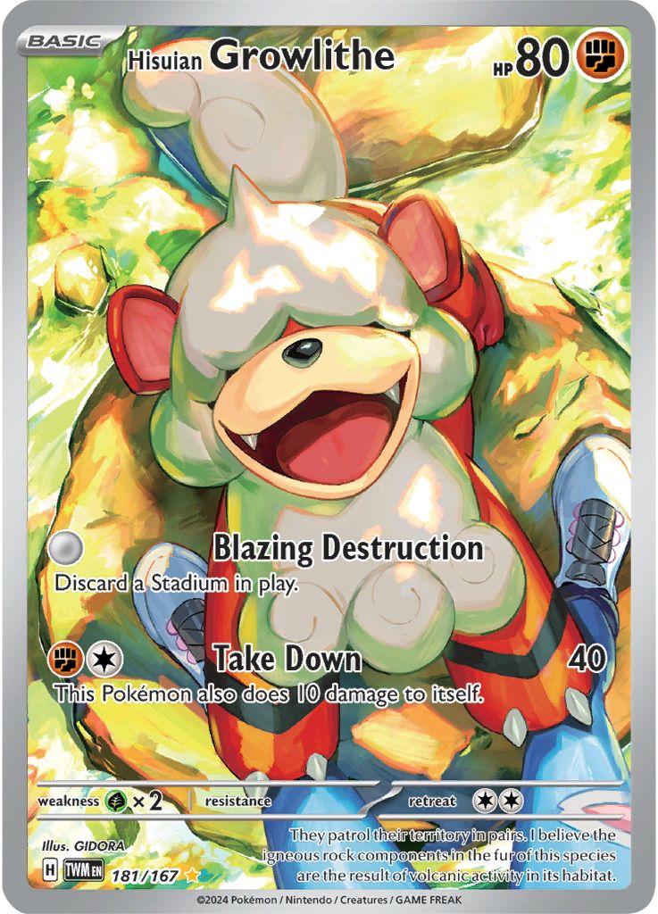#181 Twilight Masquerade - Hisuian Growlithe
