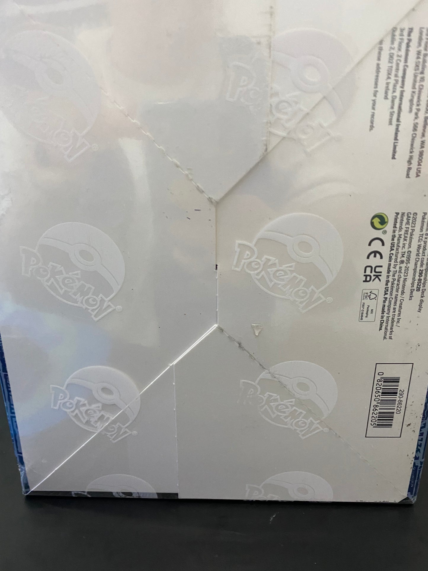 Pokemon Worlds Sealed Championship Deck Sealed Case of 8- London 2022
