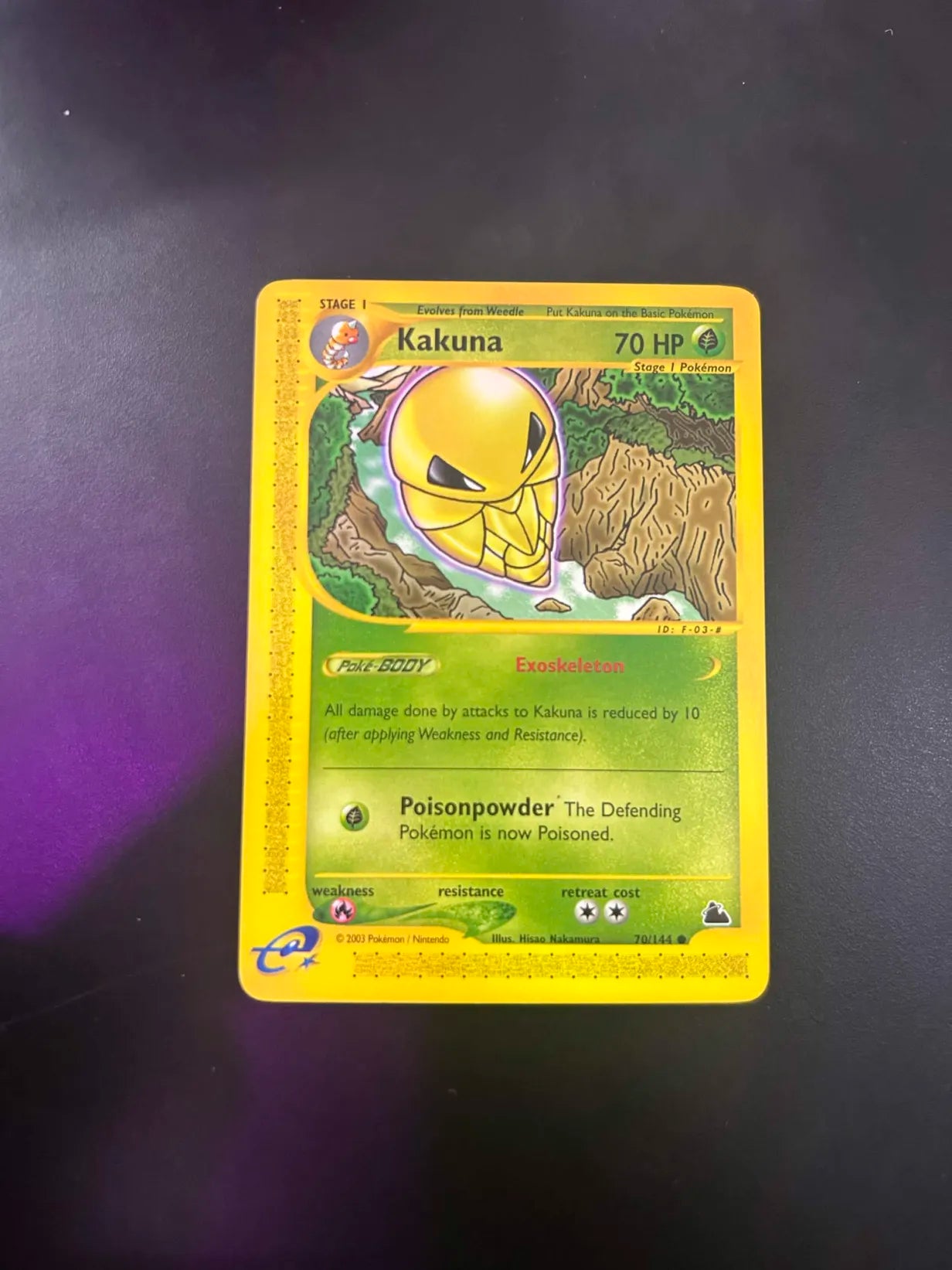#70 Skyridge- Kakuna(non-holo)(MP)