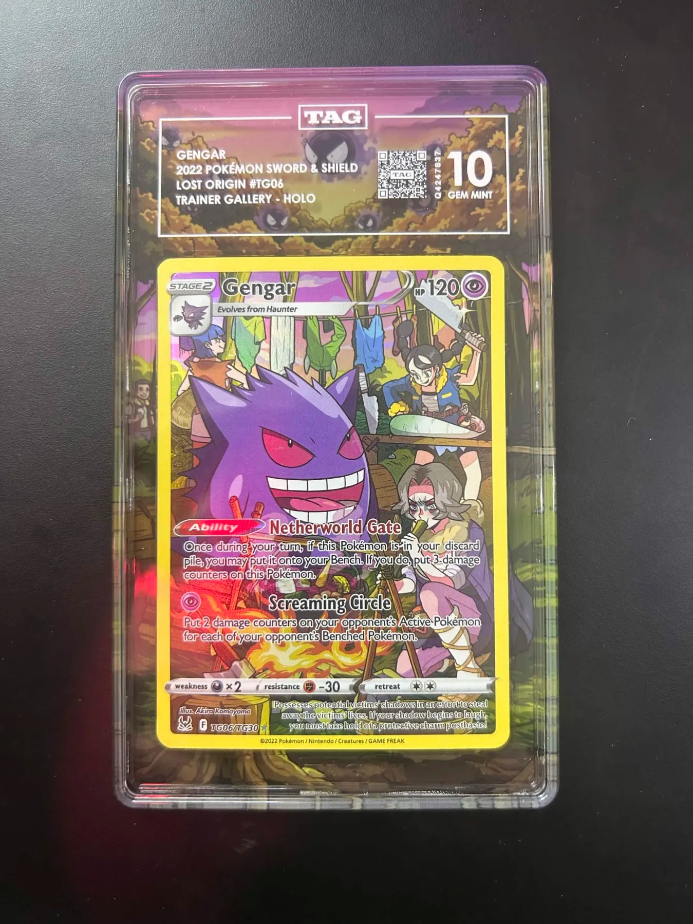 Gengar- #TG06 Lost Origin Trainer Gallery- TAG 10