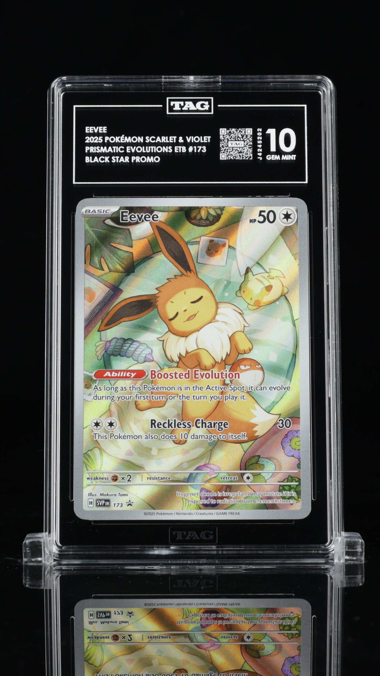 Eevee- # 173 Scarlet & Violet Promos- TAG 10