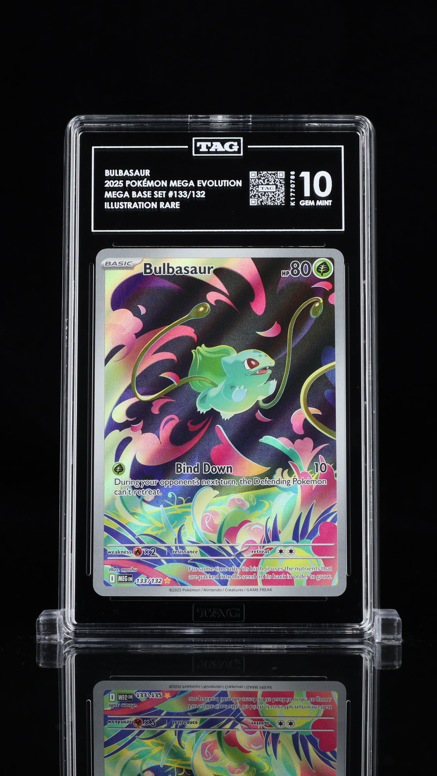 Bulbasaur - #133 Mega Evolution - TAG 10