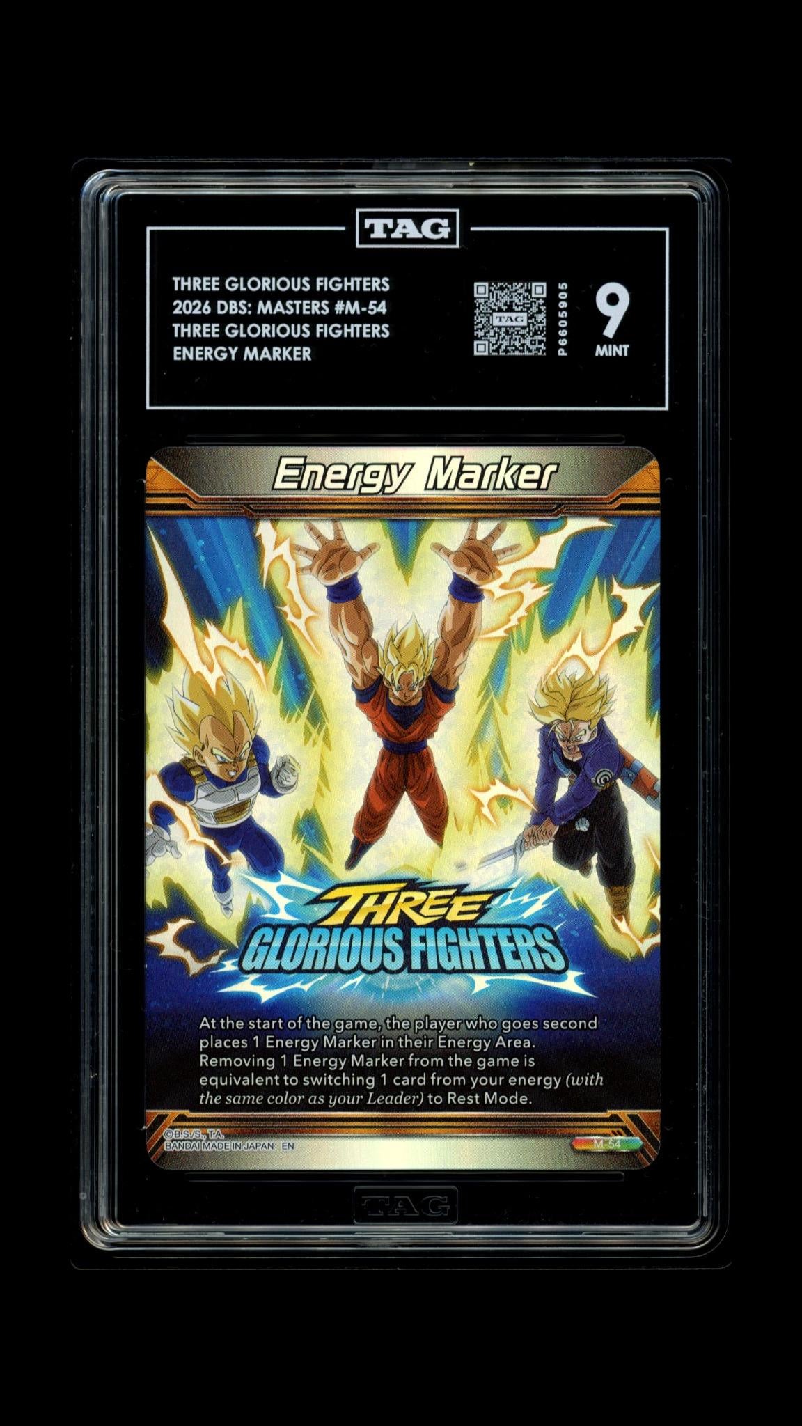 Three Glorious Fighters Energy Maker #M-54: Three Glorious FIghters - TAG 9