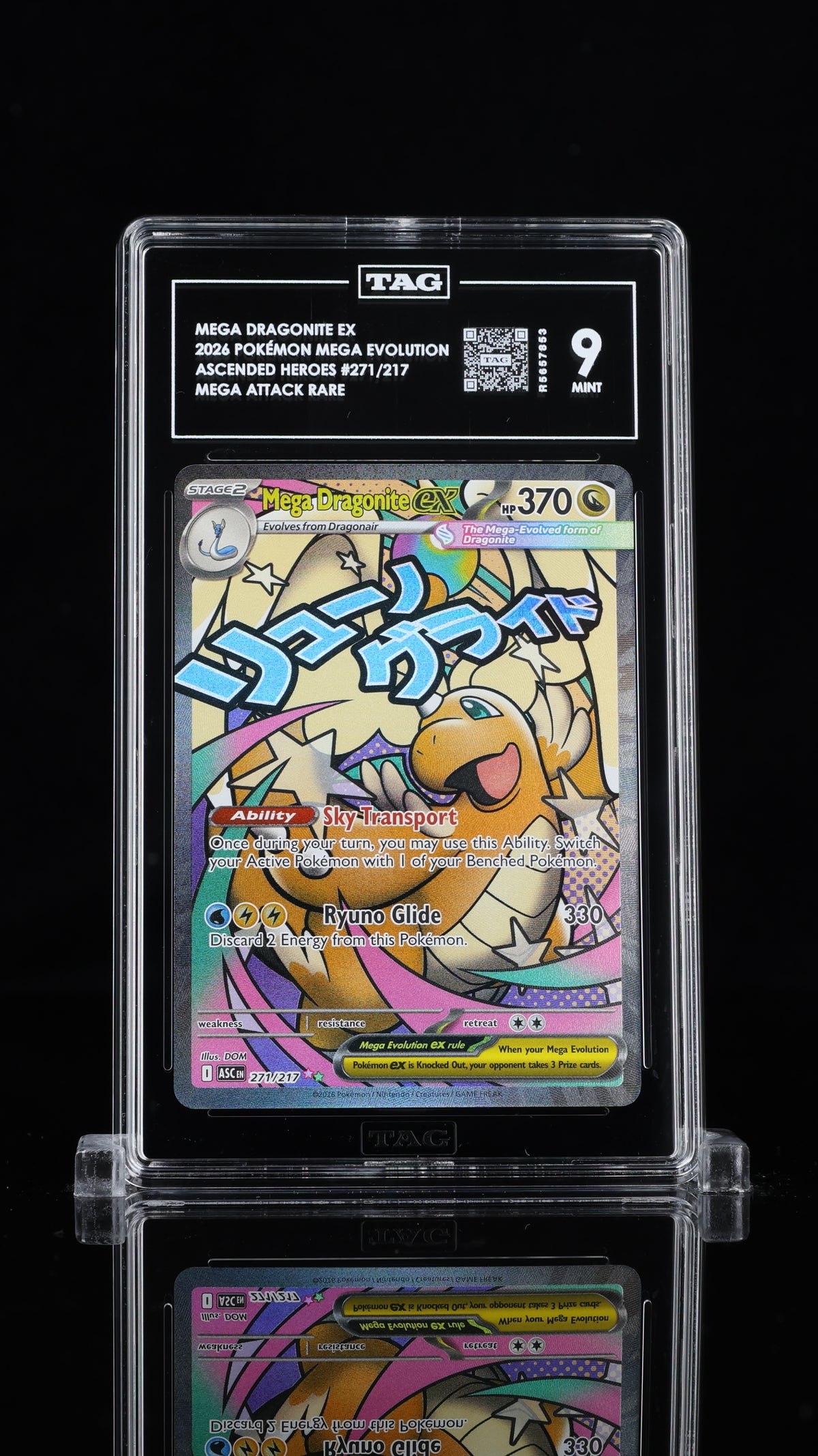 #271 Mega Dragonite ex - Ascended Heroes - TAG 9