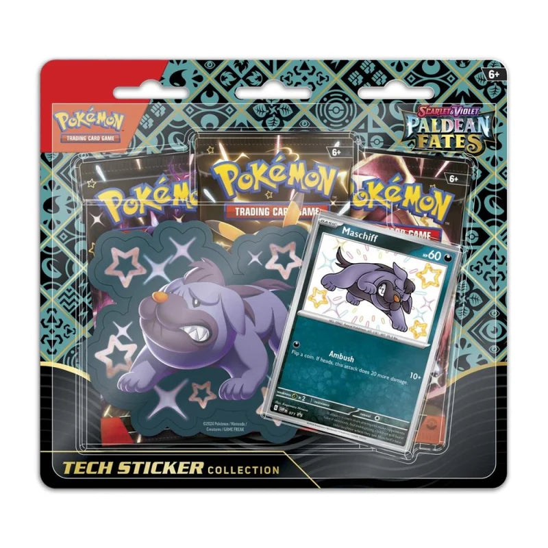 Scarlet & Violet - Paldean Fates - Tech Sticker Collection